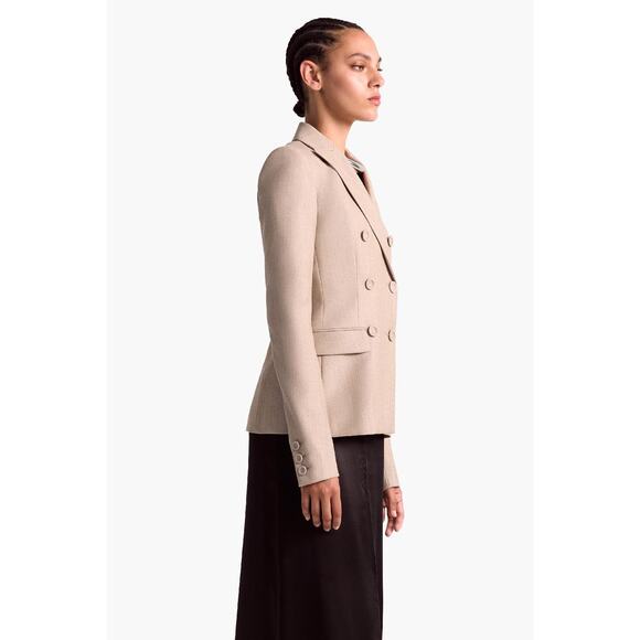 Altuzarra Indiana Double Breasted Blazer in Bleaker FR 34 US 2 - Picture 2 of 5